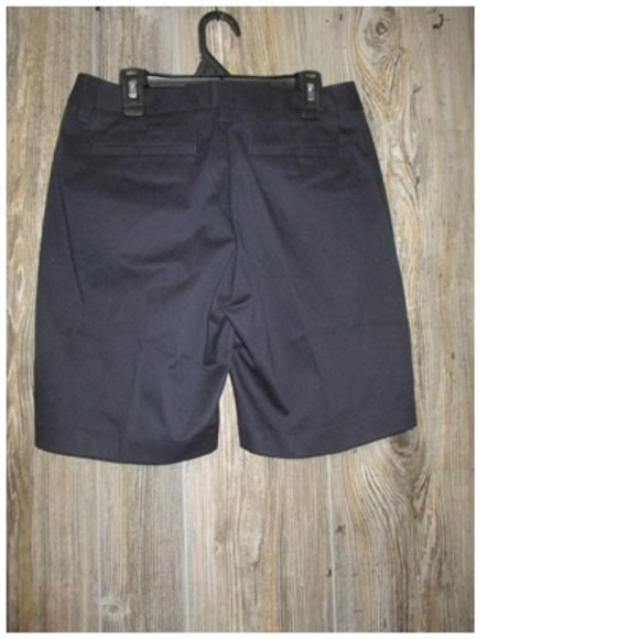 Land's End Outfitters Size 0 Petite Business Casual Black Shorts Msre 27.5x8 - Picture 2 of 9
